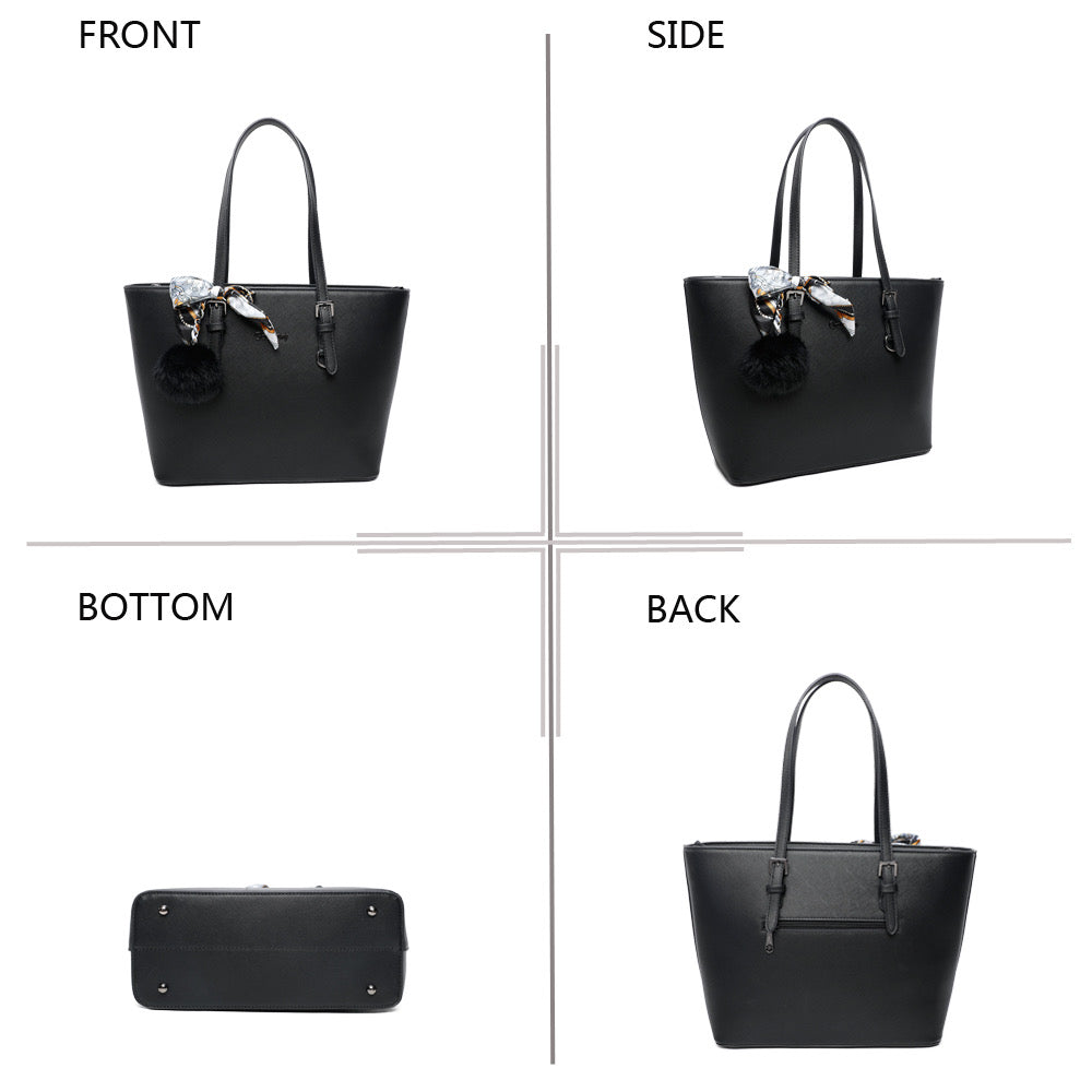 Gallantry Shopper - Tote Bag - Zwart
